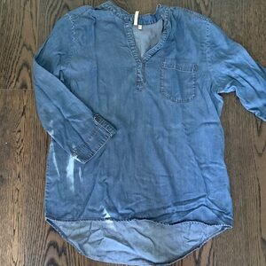 Ladies denim tunic
